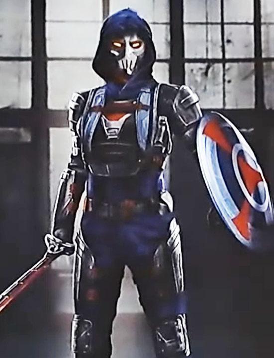 A full body look at the Taskmaster concept in Thunderbolts*