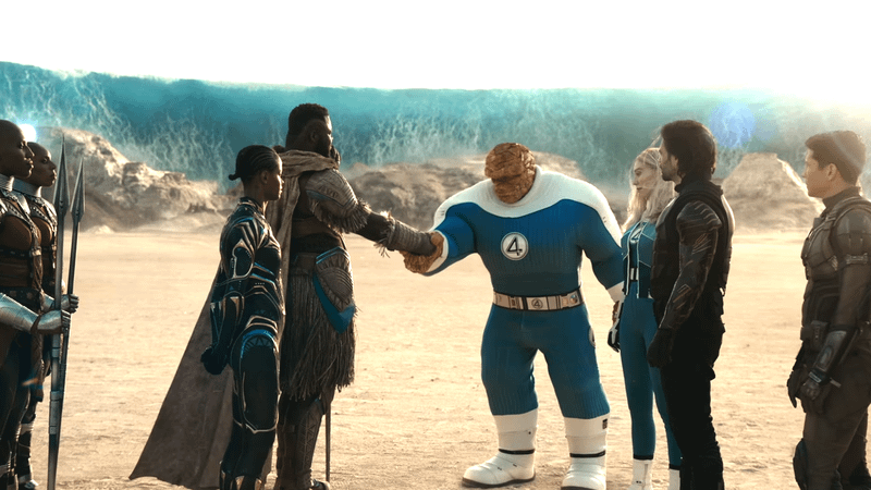 Ben Grimm & M'Baku in Avengers: Doomsday.