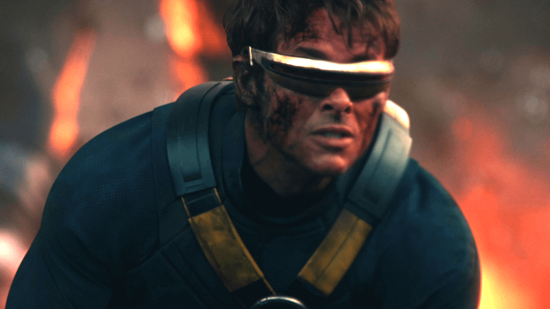 James Marsden as Cyclops in Avengers: Doomsday.