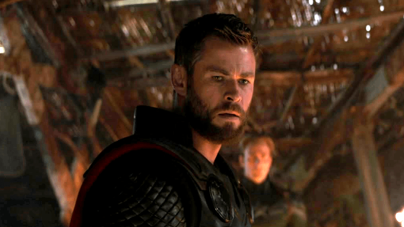 Chris Hemsworth as Thor in Avengers: Infinity War.