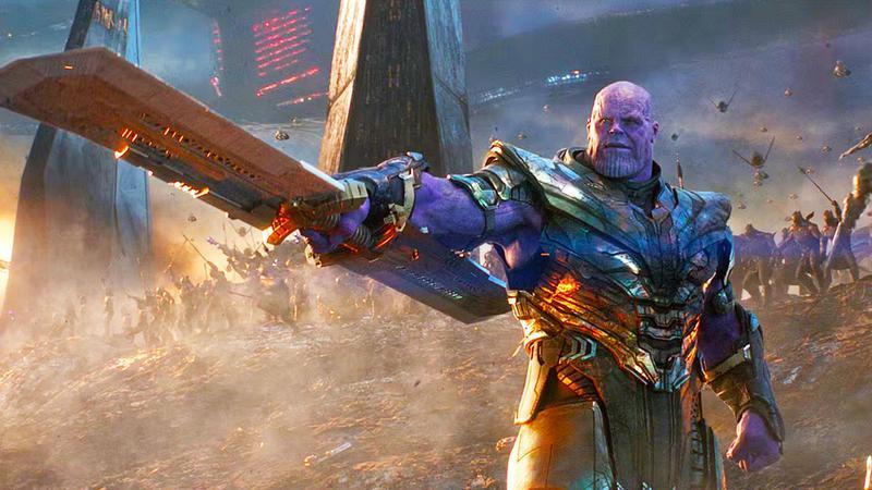 Thanos and Outriders, Avengers Endgame