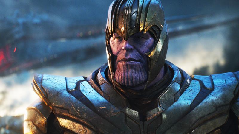 Josh Brolin as Thanos in Avengers: Endgame.