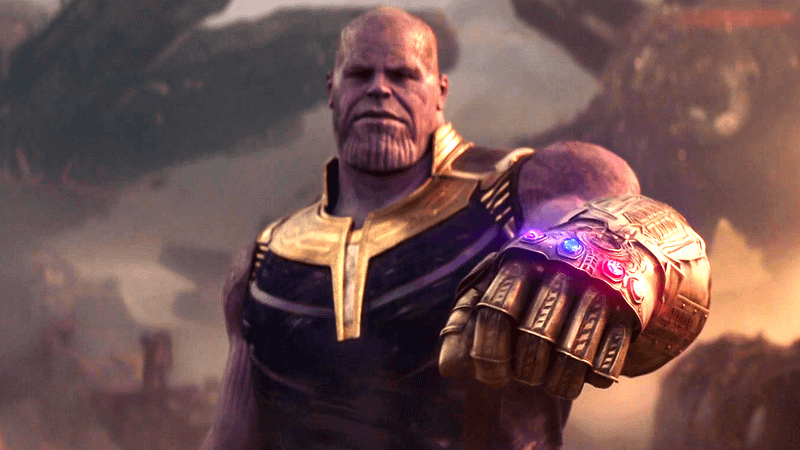 Josh Brolin as Thanos in Avengers Infinity War.
