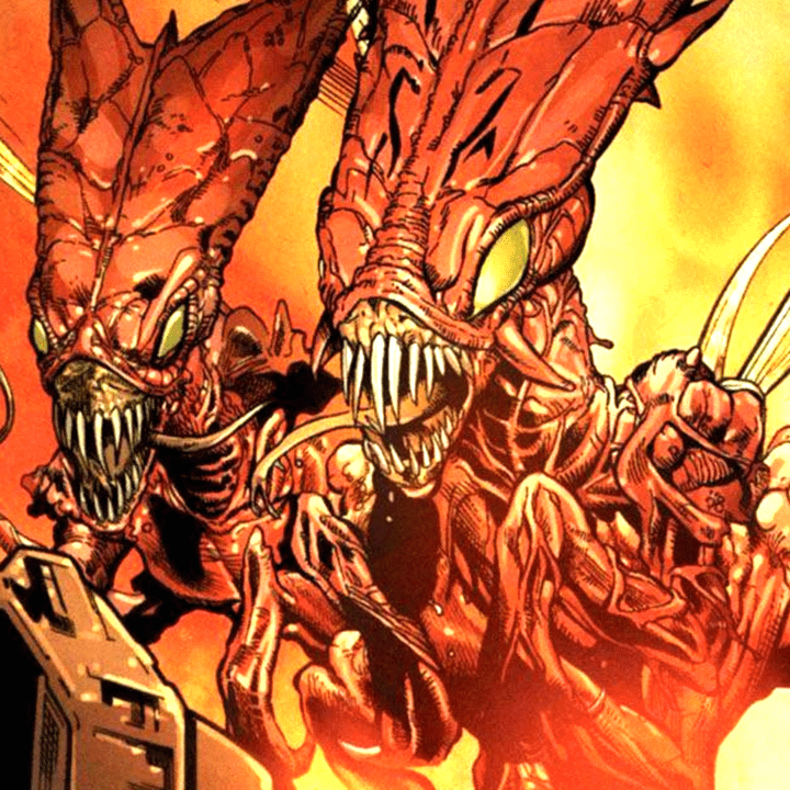The Brood from the comics.
