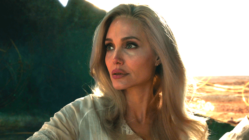 Angelina Jolie as Thena in Eternals