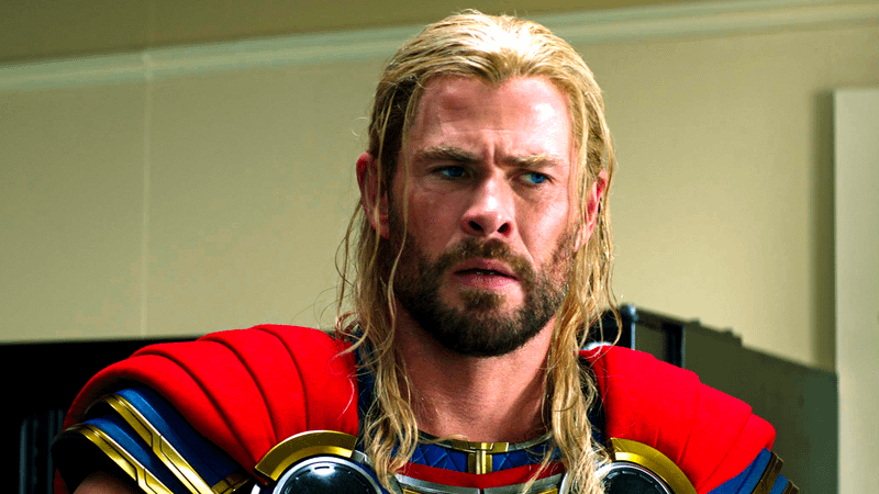 Chris Hemsworth as Thor in Thor: Love and Thunder