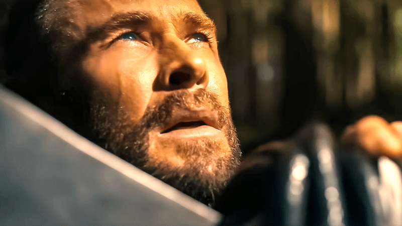 Chris Hemsworth as Thor, praying in Avengers: Doomsday.