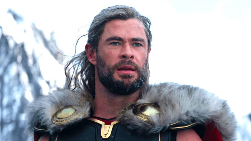 Chris Hemsworth as Thor in Love and Thunder