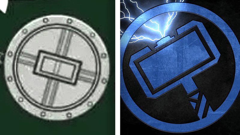 Doom logo, Thor logo