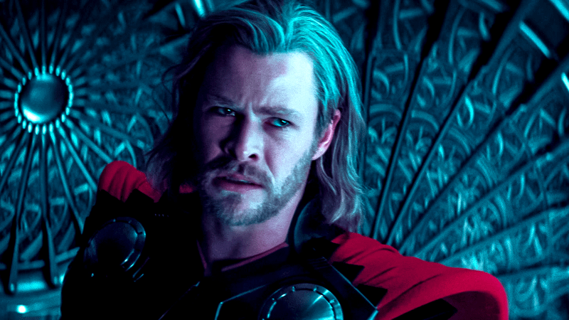 Chris Hemsworth as Thor in the MCU.