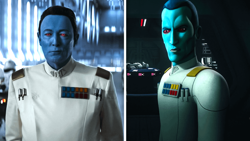 Lars Mikkelsen as Thrawn, Thrawn from Star Wars Rebels