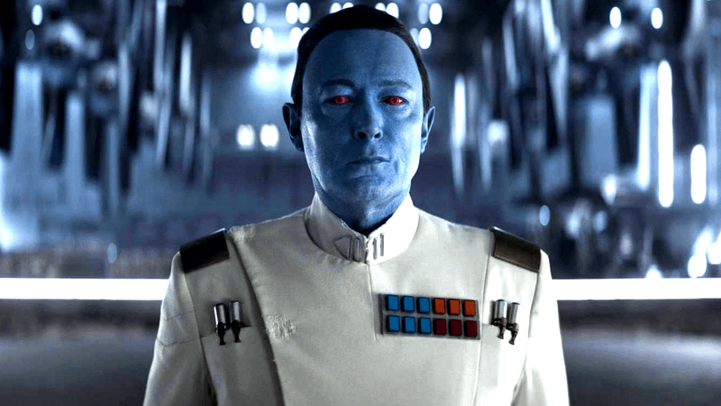 Ahsoka villain Grand Admiral Thrawn.