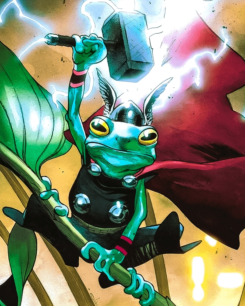 Throg in Marvel Comics.