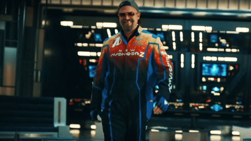 David Harbour in in New Avengers costume from Thunderbolts*