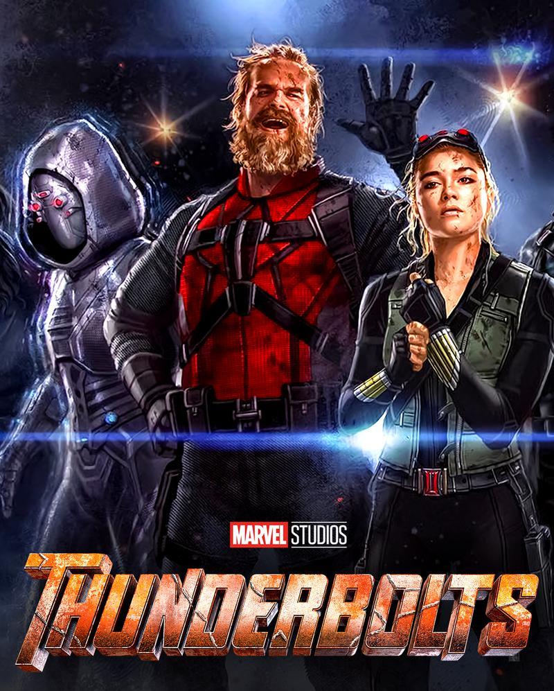 Thunderbolts movie poster concept art