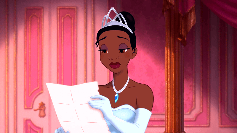 Tiana in The Princess and the Frog