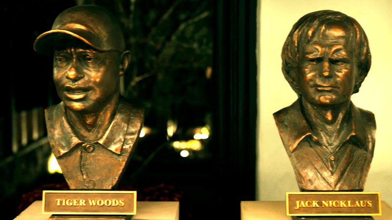 Tiger Woods statue