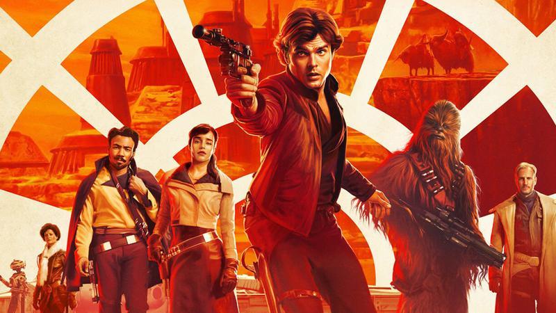 Official movie poster for Solo: A Star Wars Story.