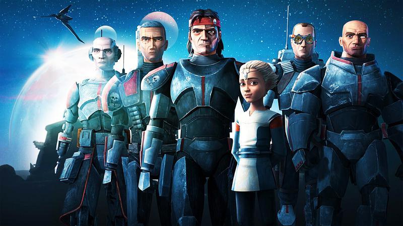 Popular animated series Star Wars: The Bad Batch. 