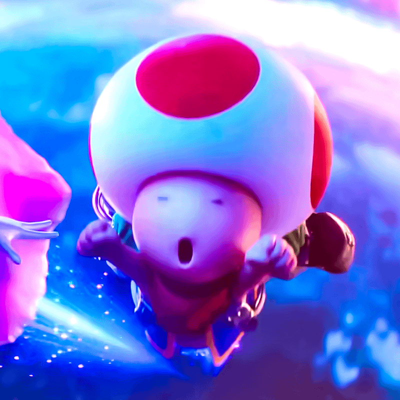 Toad in The Super Mario Bros. Movie.
