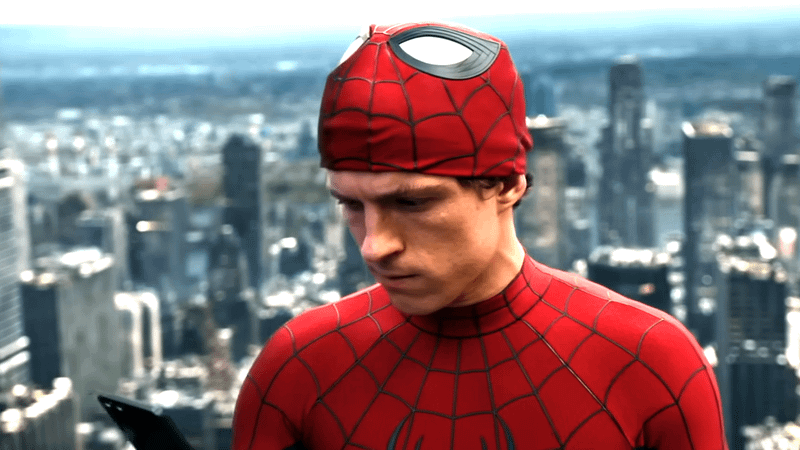 Tom Holland as Peter Parker in Brand New Day.