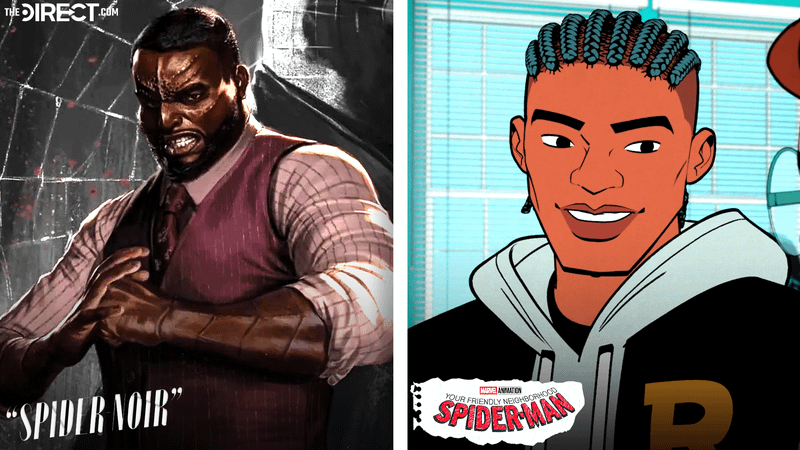 Abraham Popoola's Tombstone compared to the Your Friendly Neighborhood Spider-Man version.