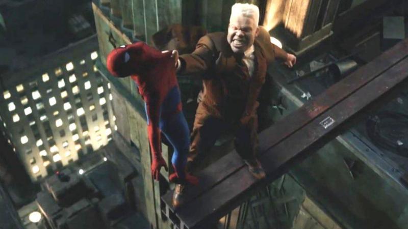 Tombstone holding up Spider-Man in Brand New Day.