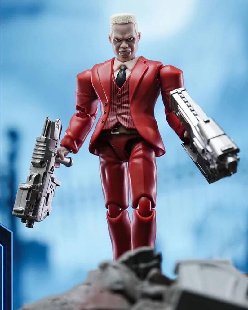 Tombstone Spider-Man Brand new Day costume, Blokees figure.
