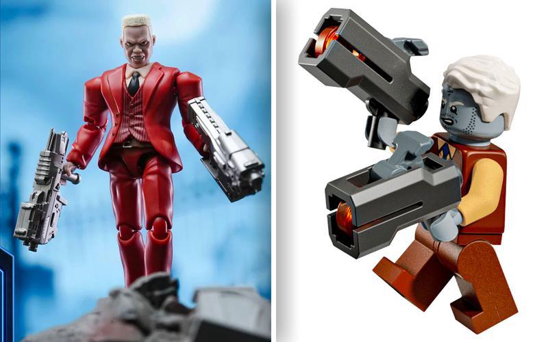 Tombstone Spider-Man Brand new Day costume vs LEGO figure.