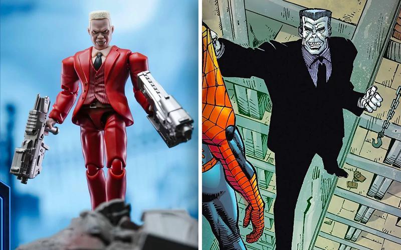 Tombstone Spider-Man Brand new Day costume vs comics.