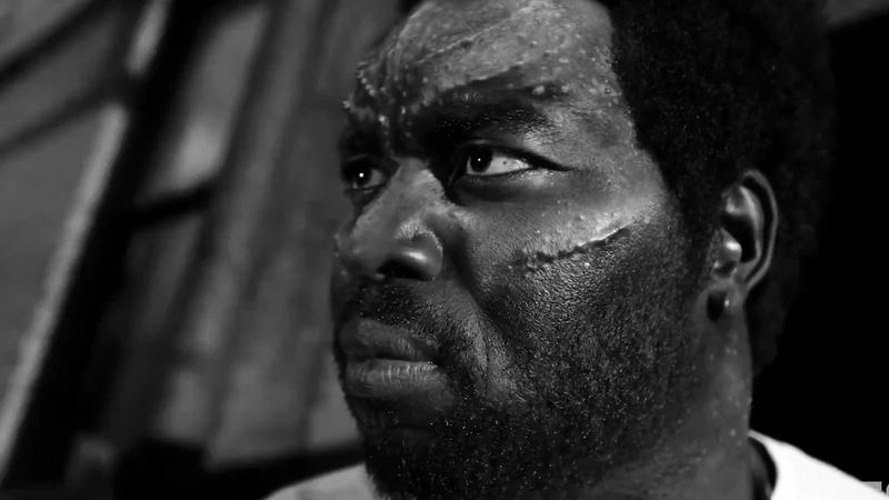 Abraham Popoola as Tombstone in 'Spider-Noir.'