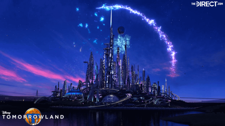Disney's Tomorrowland's intro.