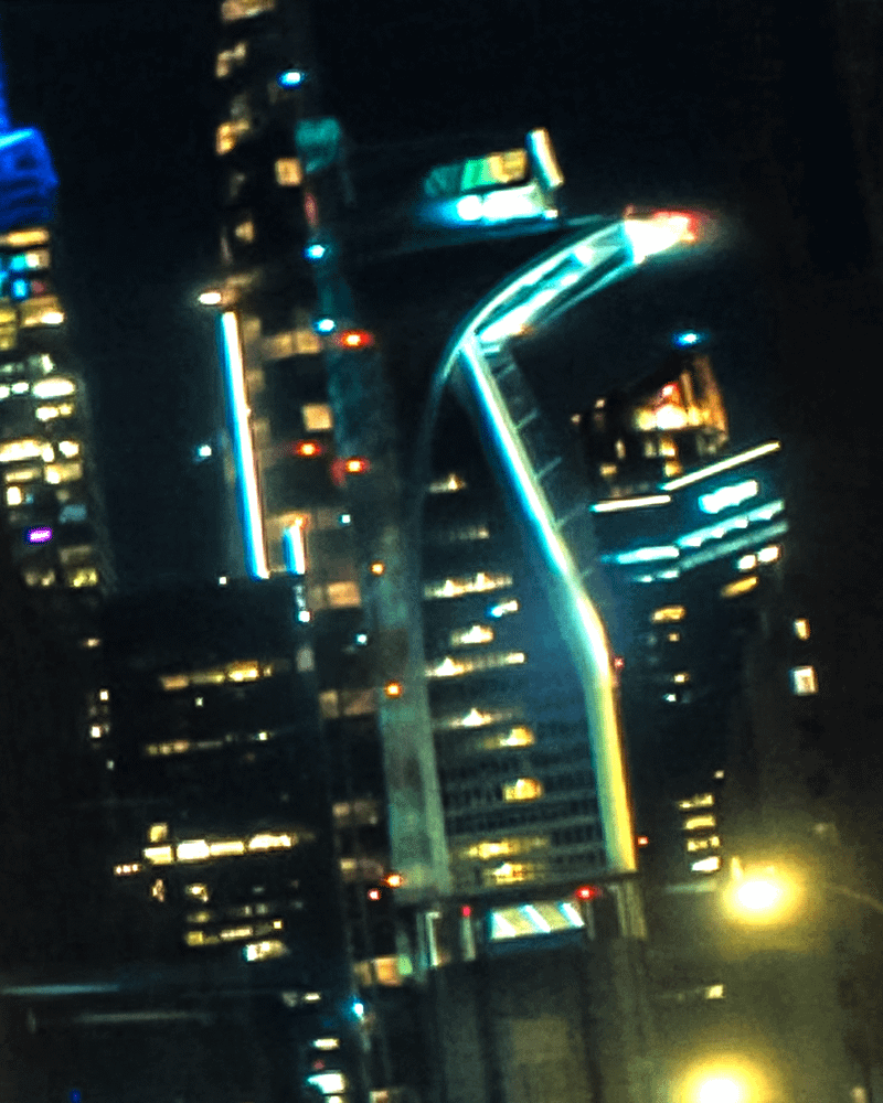Avengers Tower in the Daredevil Born Again Season 2 premiere close up.