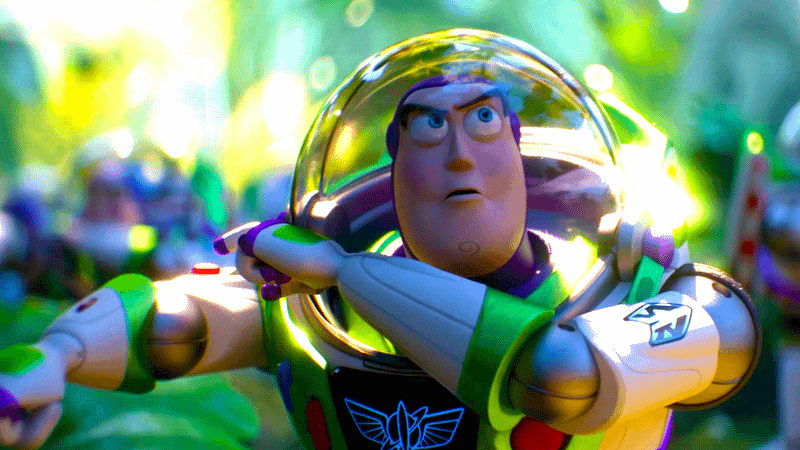 Buzz Lightyear in Toy Story 5.