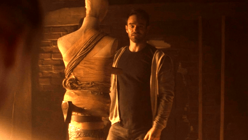 Charlie Cox as Matt Murdock in Daredevil: Born Again Season 2, Episode 1.