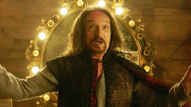 Ben Kingsley as Trevor Slattery in Shang-Chi and the Legend of the Ten Rings