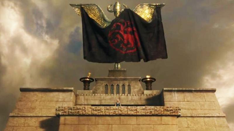 Game of Thrones Season 4 Targaryen sigil right