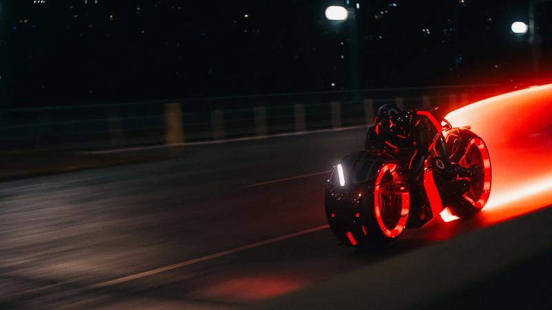 Tron: Ares lightcycle.