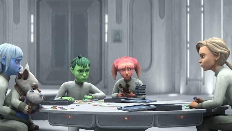 Omega and other children held captive on Mount Tantiss.