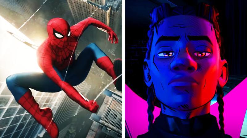 Spider-Man from Brand New Day and alternate Mile Morales from Across the Spider-Verse.