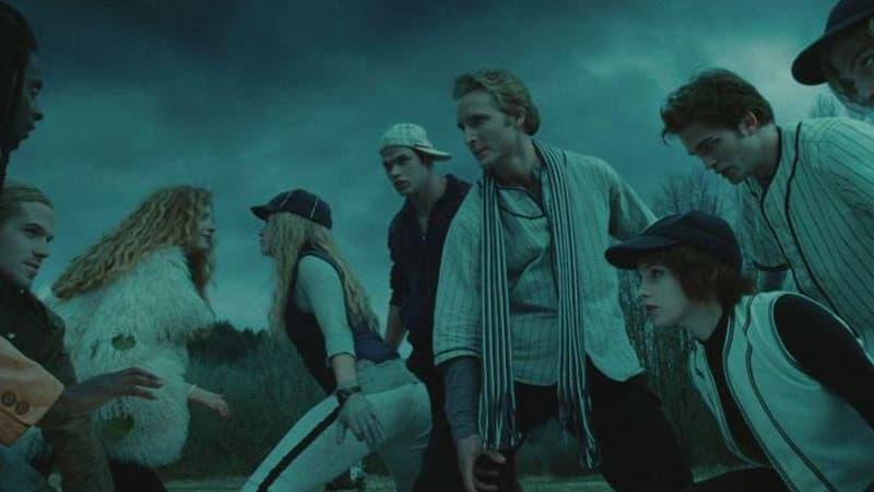 Vampire baseball game scene in Twilight