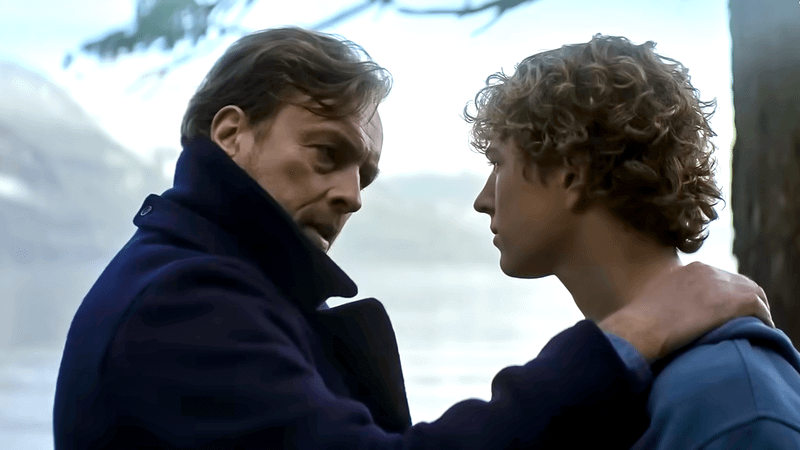 Poseidon and Percy Jackson in Percy Jackson and the Olympians Season 2