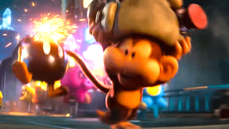 Ukiki in Super Mario Galaxy Movie