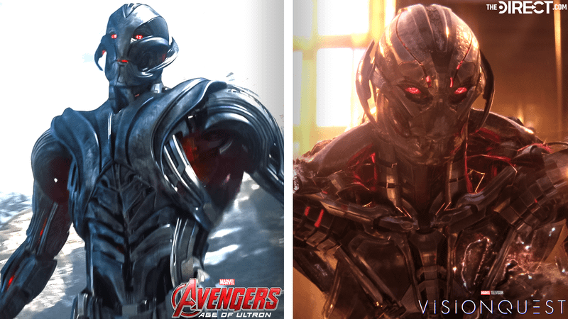 Ultron takes on his ultimate form in Age of Ultron.