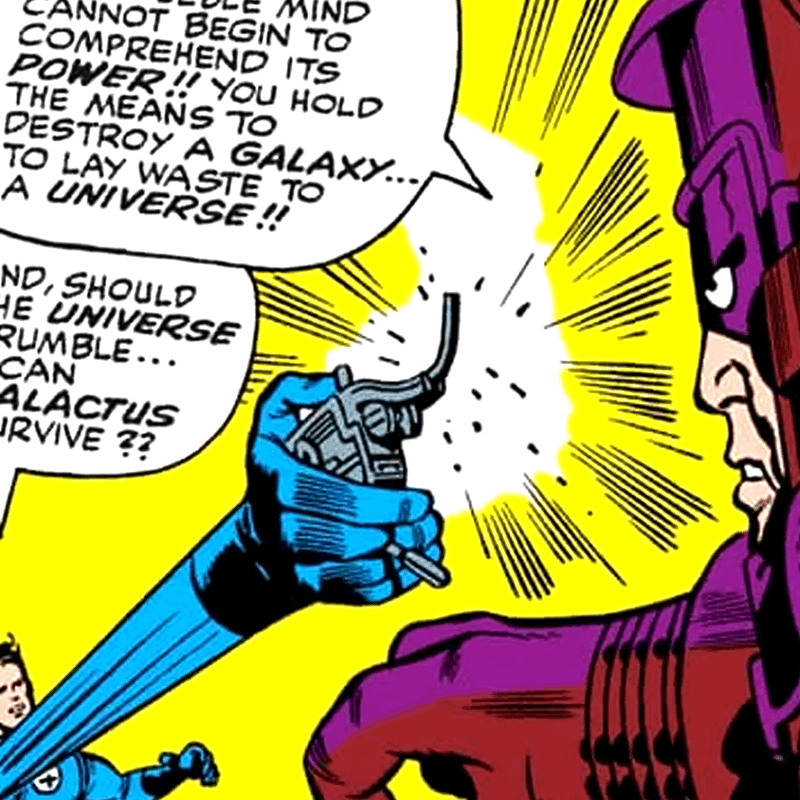 The Ultimate Nullifier from Marvel Comics.
