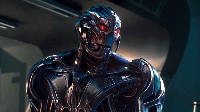 James Spader as Ultron in his robot form in Avengers: Age of Ultron