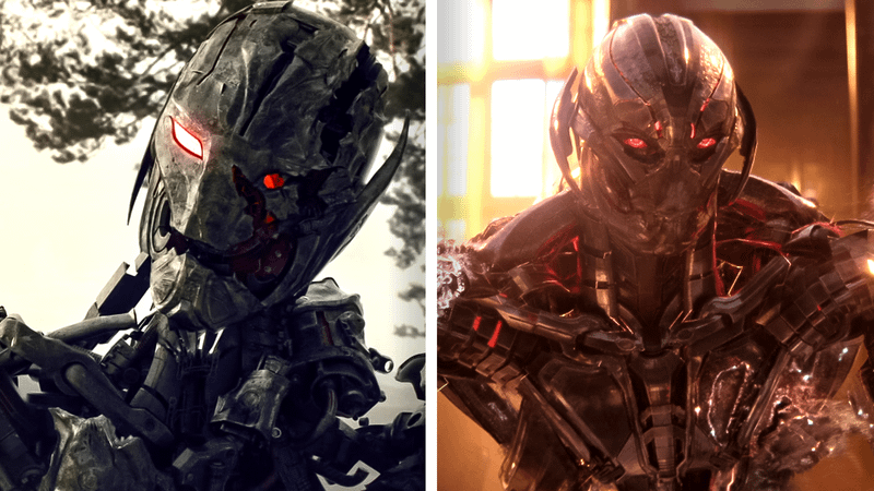 Ultron in Avengers: Age of Ultron and in VisionQuest.