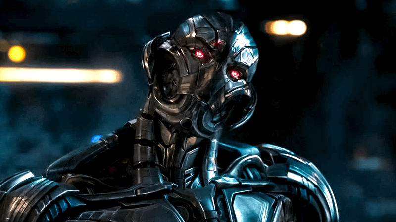 James Spader's Age of Ultron villain character, Ultron.