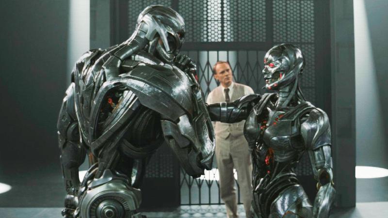 Ultron kisses Jocasta's hand in VisionQuest.