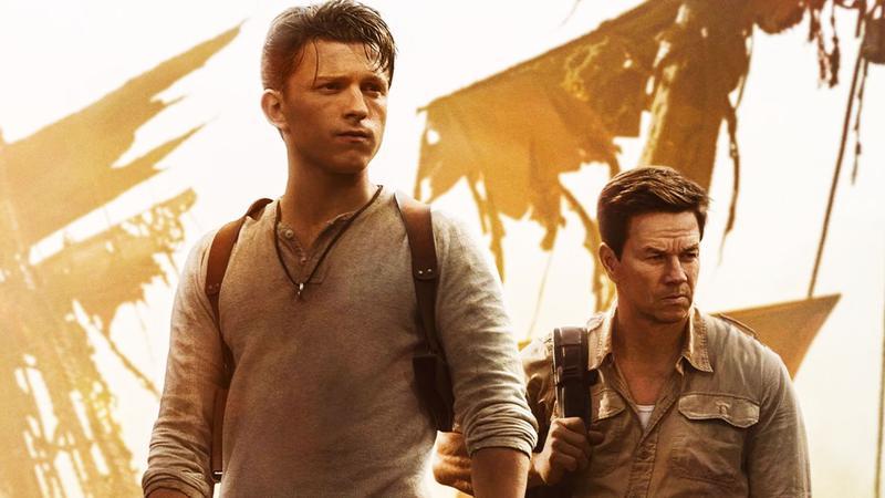 Tom Holland, Mark Walhberg, Uncharted Movie